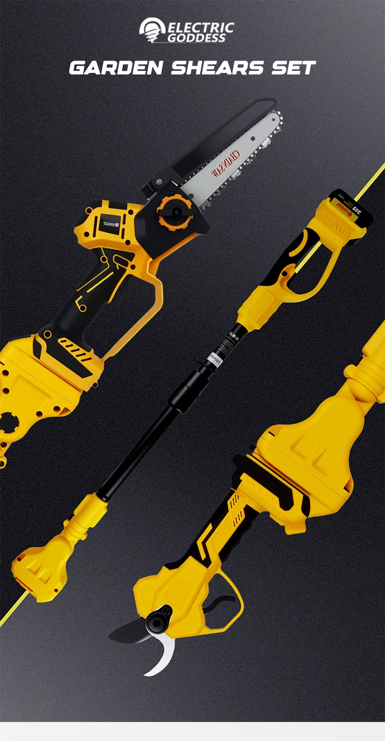 Brushless 1380W Electric Chainsaw