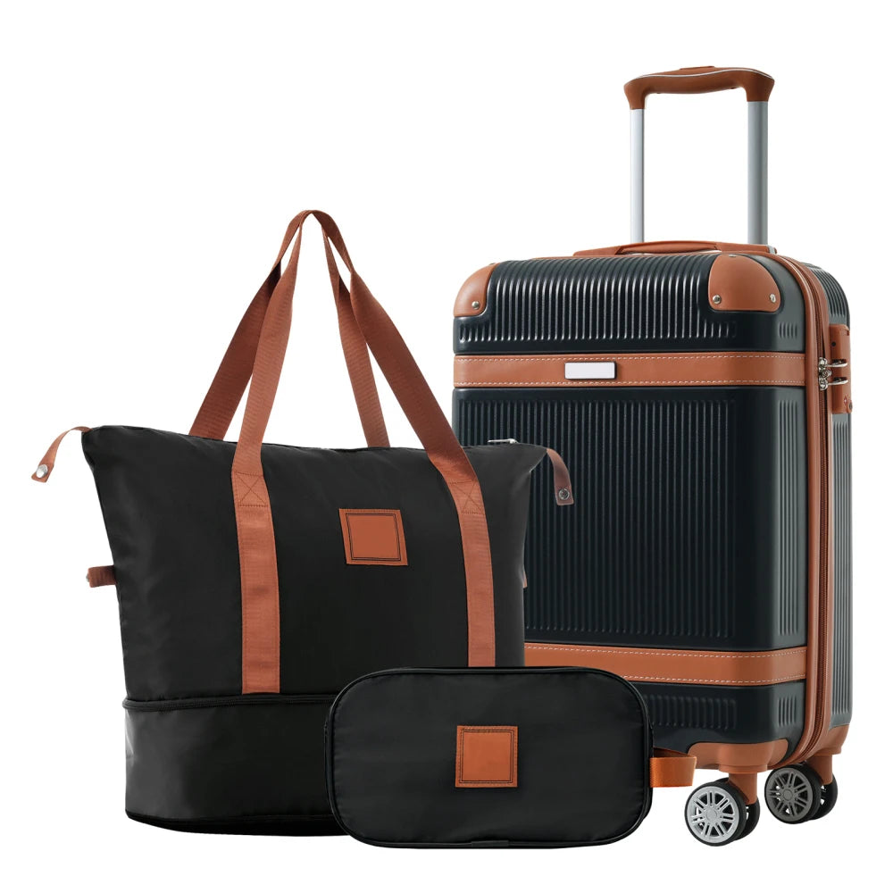 Hardshell Luggage Sets 3 Piece Carry-on Suitcase