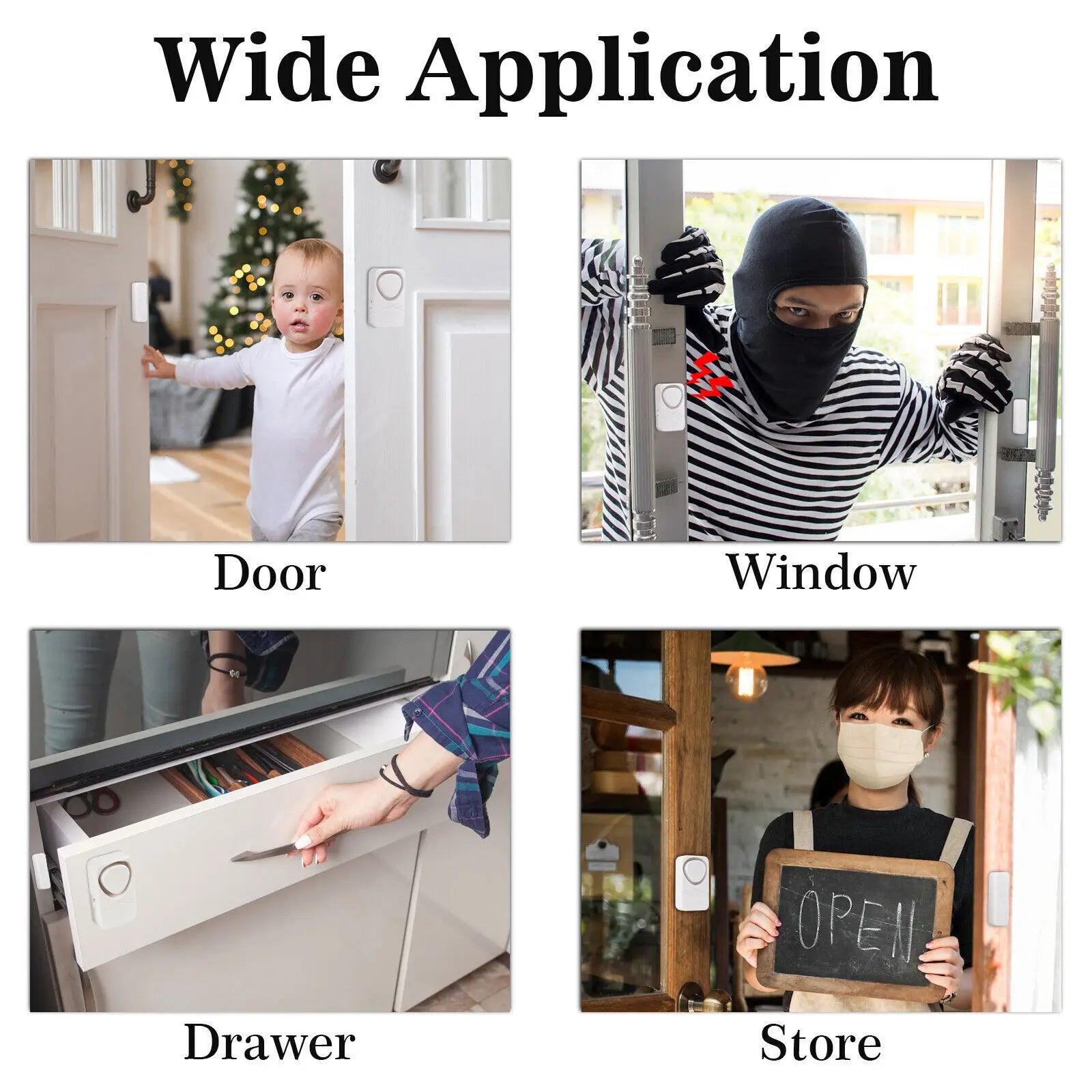 4 Modes Door Alarm