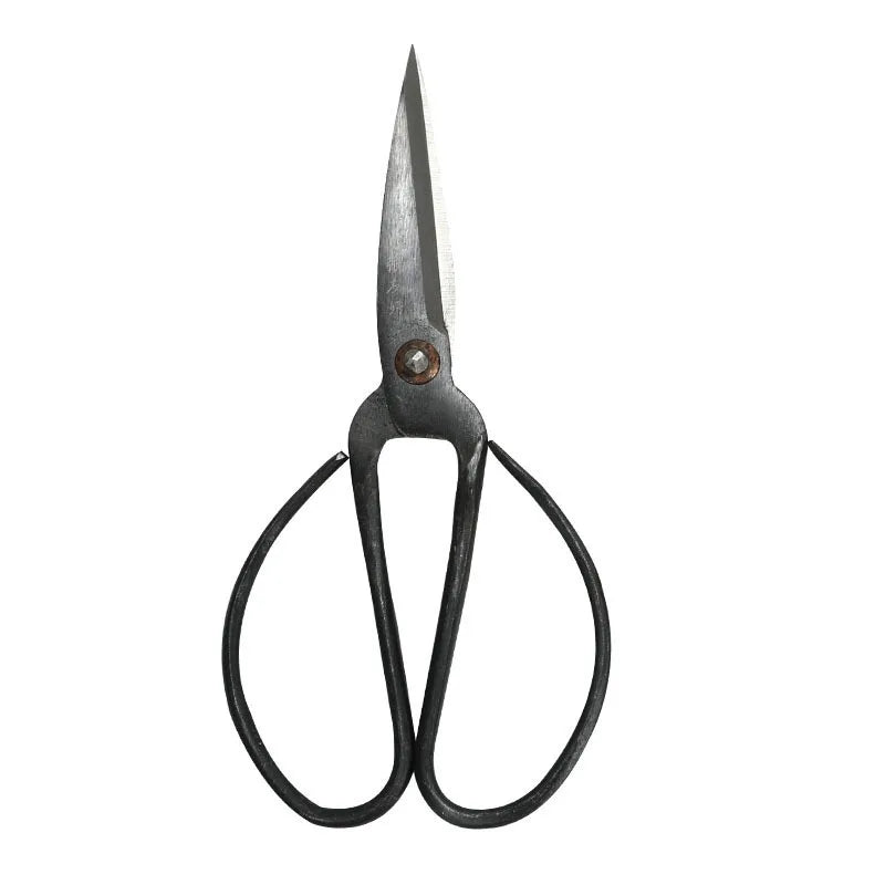 Classical style iron forging flange scissors