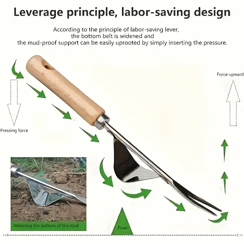 Stainless steel weed killer