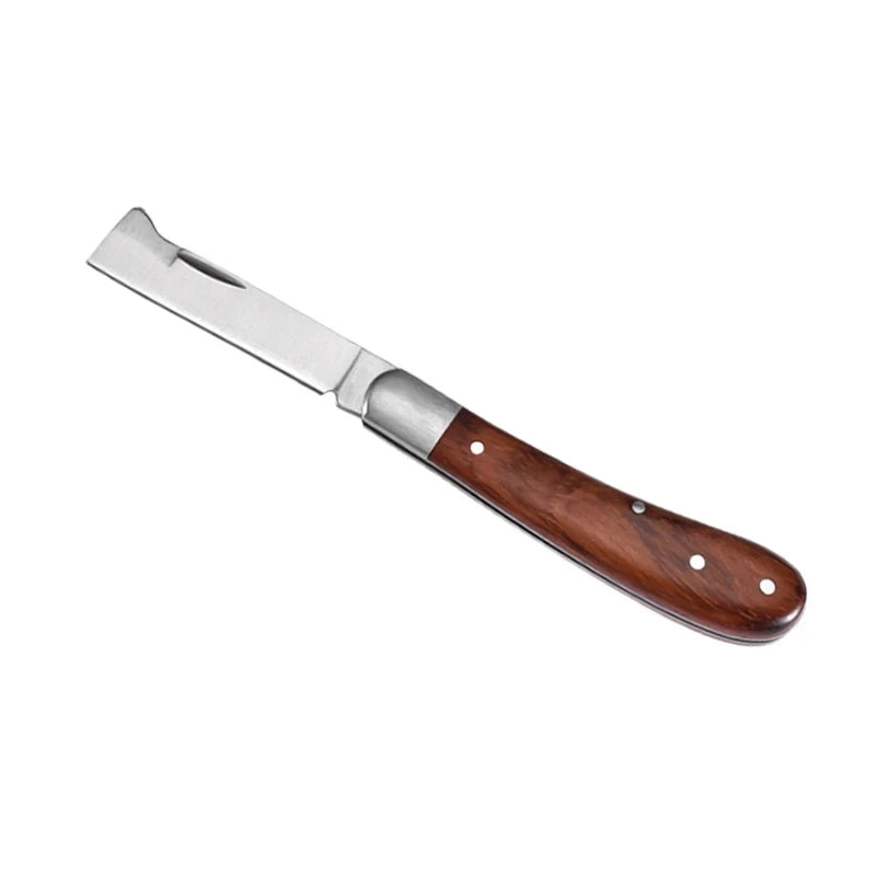 Stainless Steel wood Handle Pruning Knife