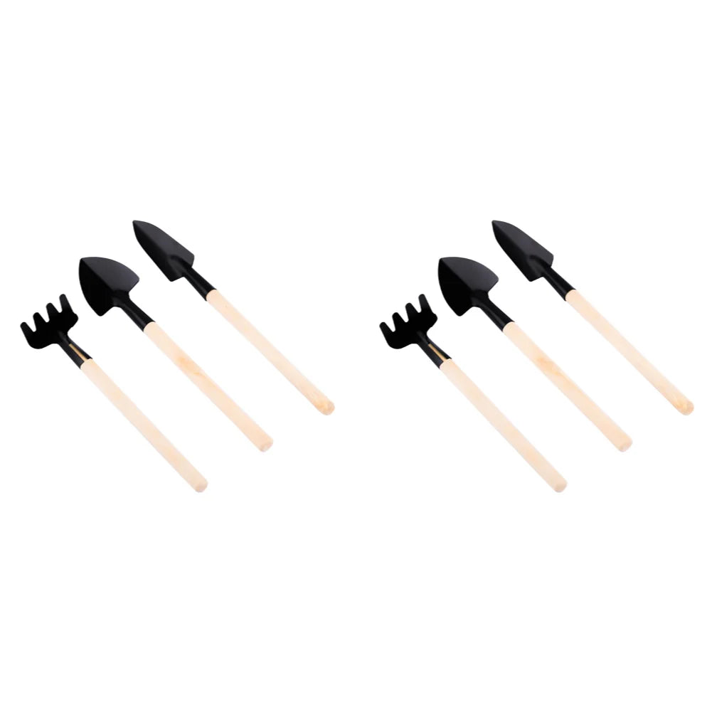 3Pcs/Set Shovel Rake Mini Garden Tools for Kids