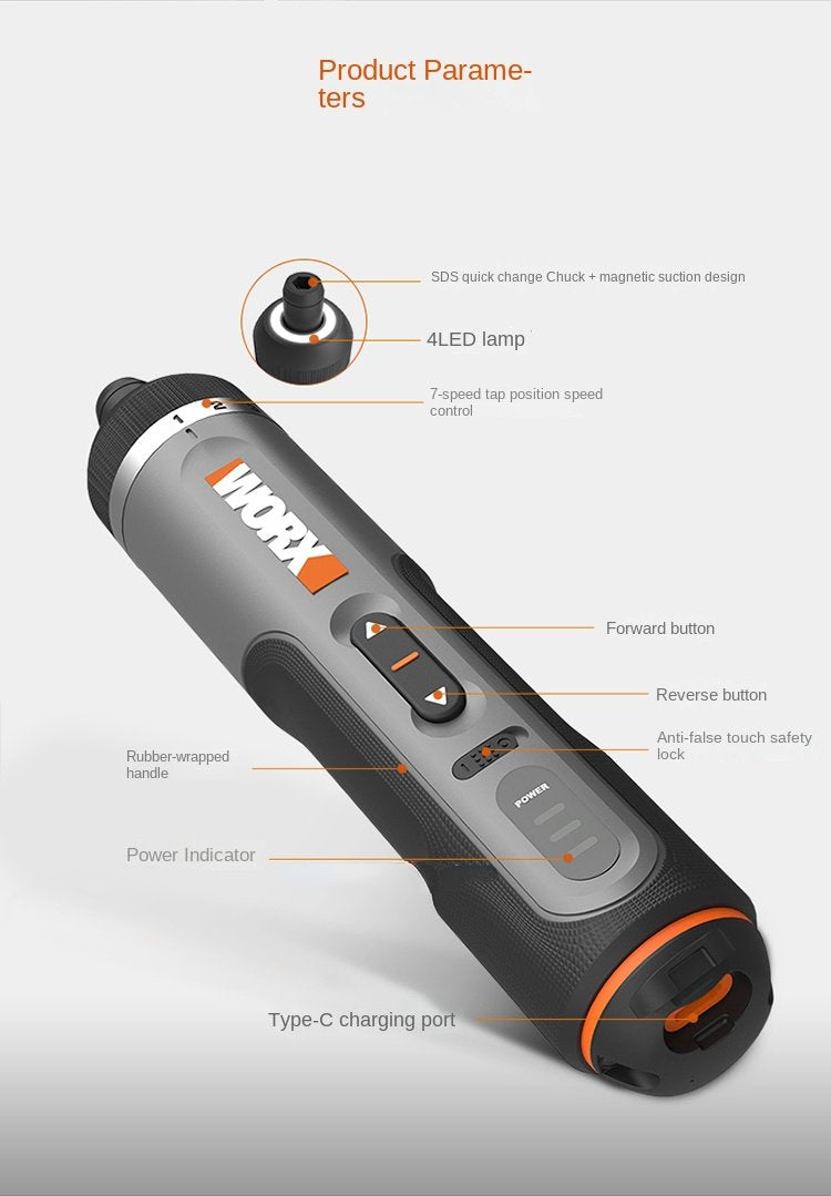 Mini Electrical Screwdriver Set