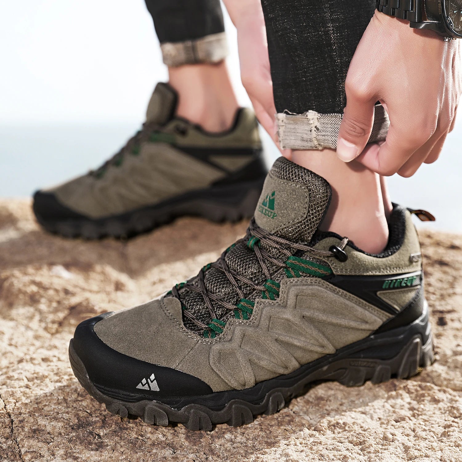 Men's High Quality Leather Hiking Shoes