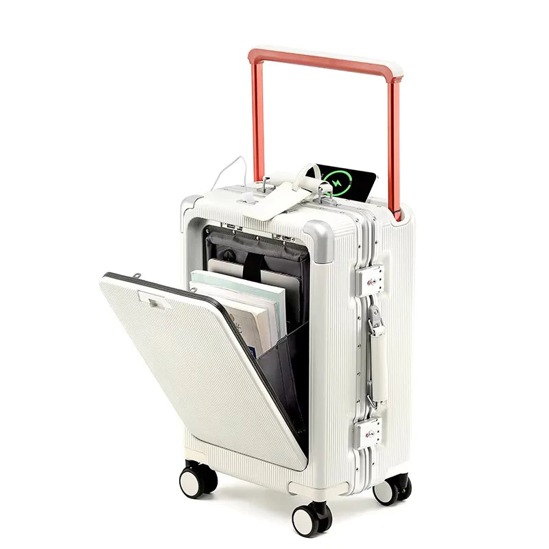 Front Opening Travel Suitcase