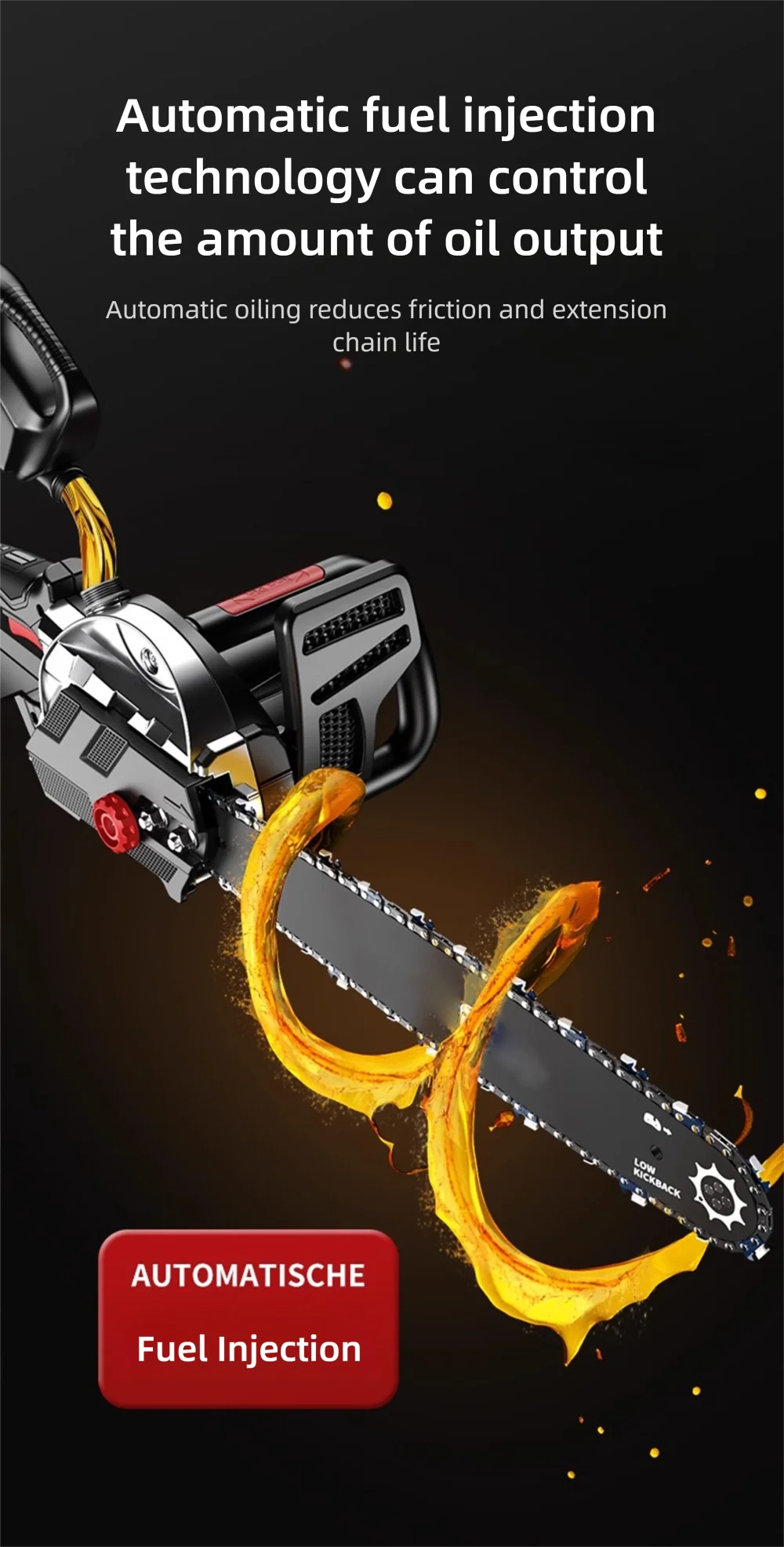 16 Inch High Power Electric Chain Saw