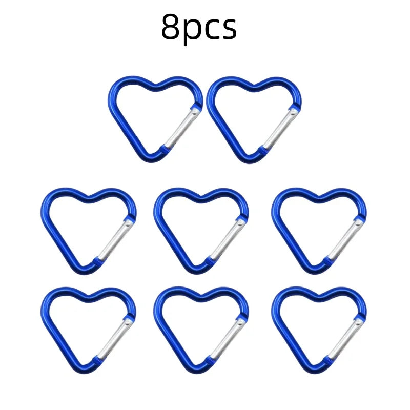 Heart Shape Keychain Clip