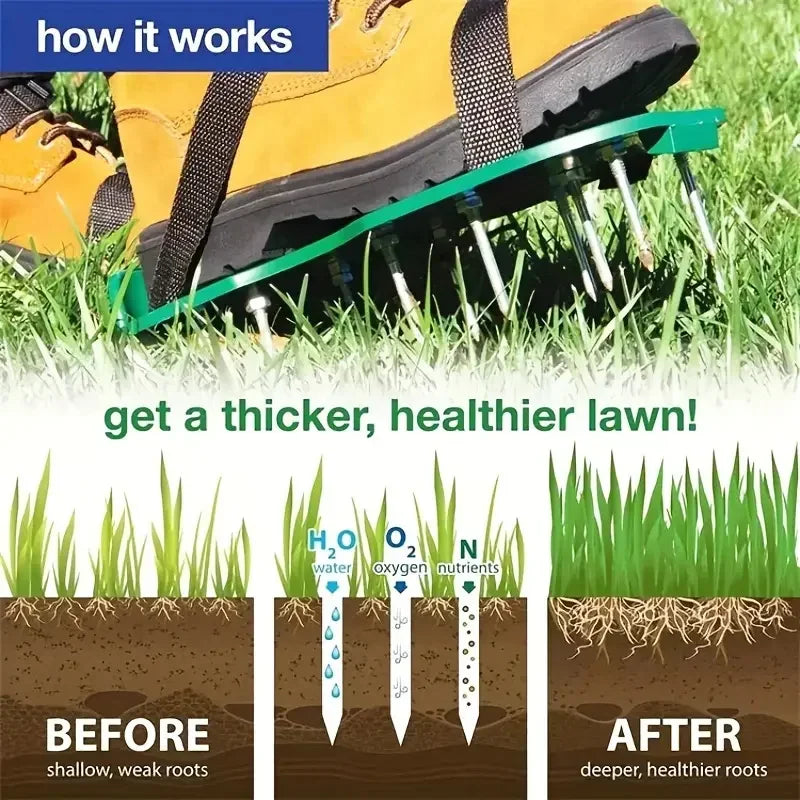 1 Pair Gardening Soil Loosening Shoe