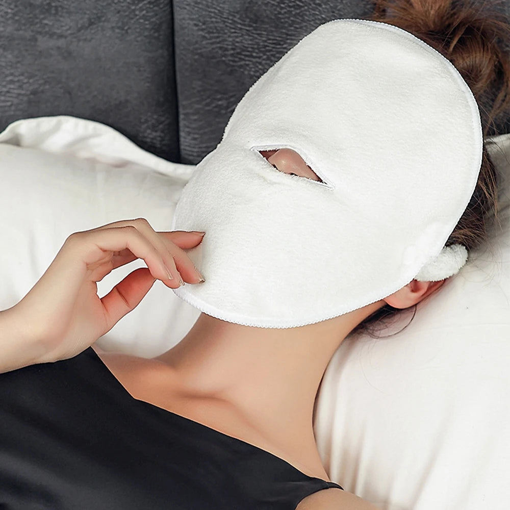 1Pcs Cotton Hot Compress Face Towel