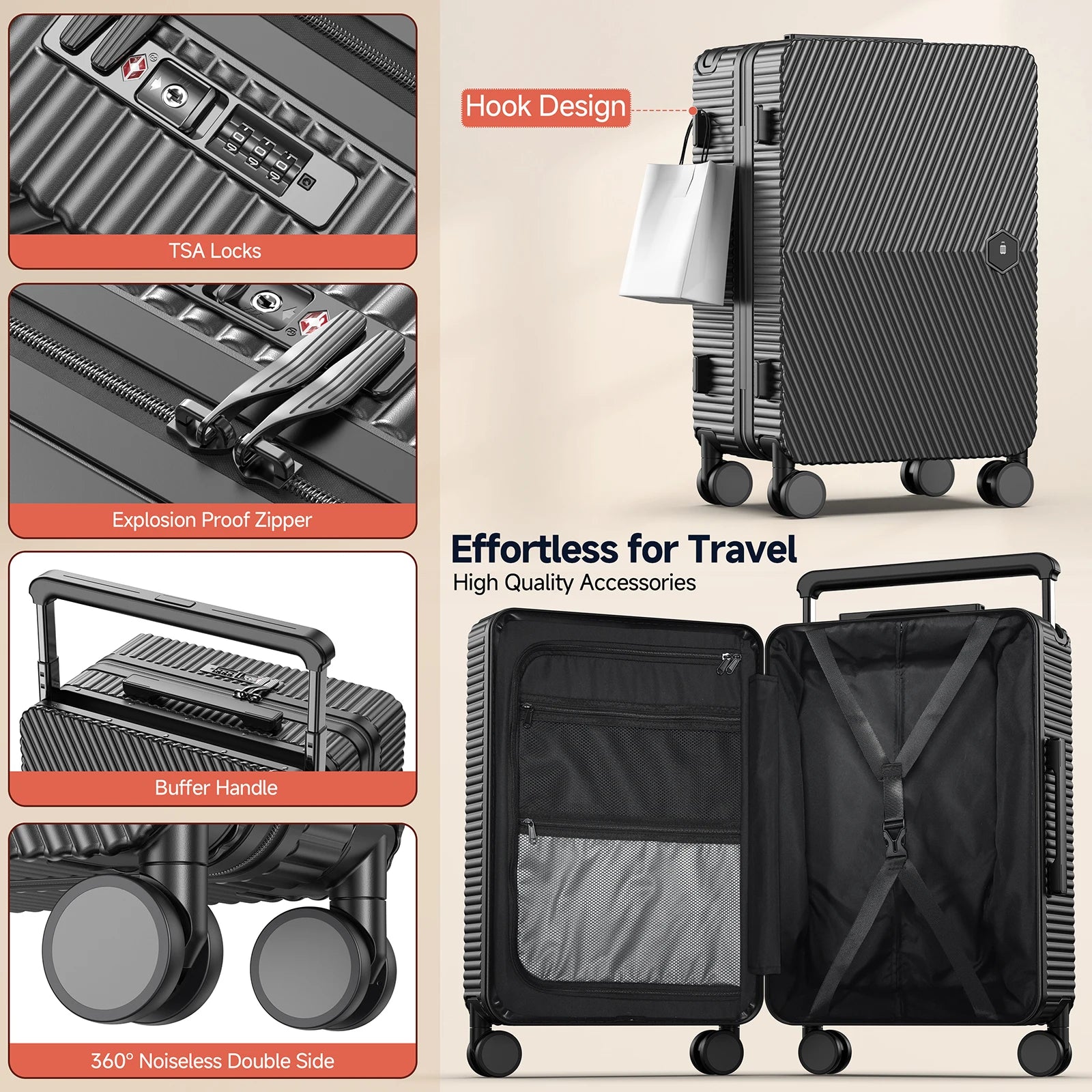22 inch Carry on Luggage