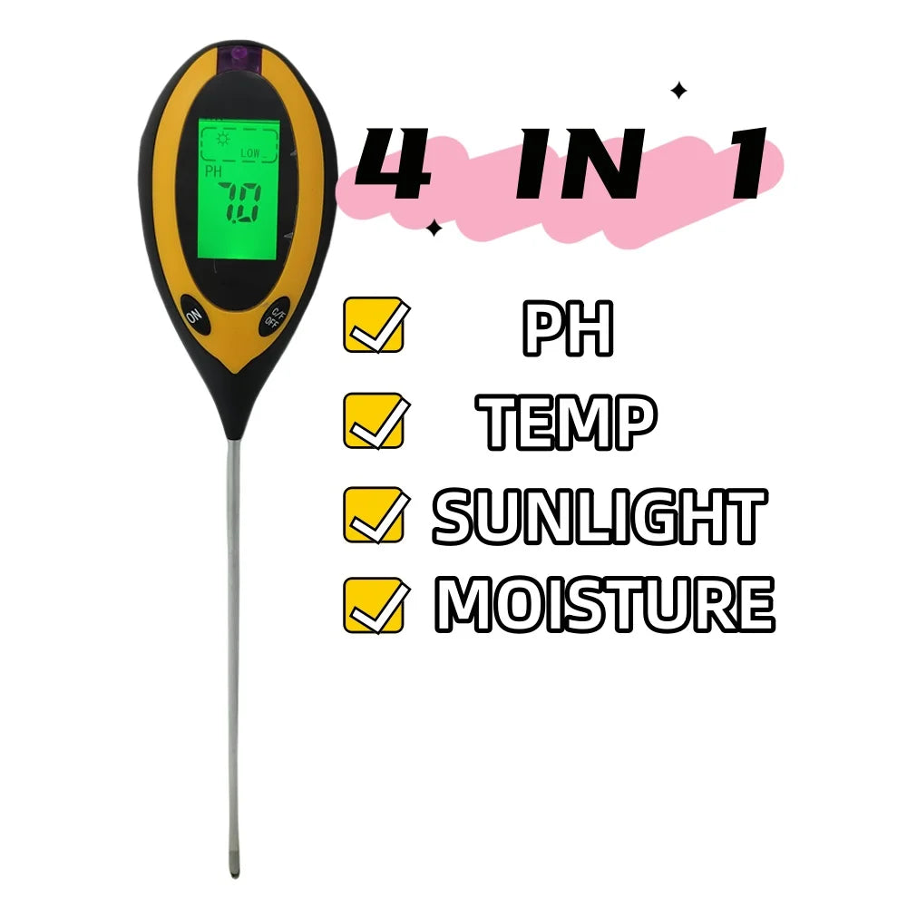 Garden House Plants Soil pH Meter