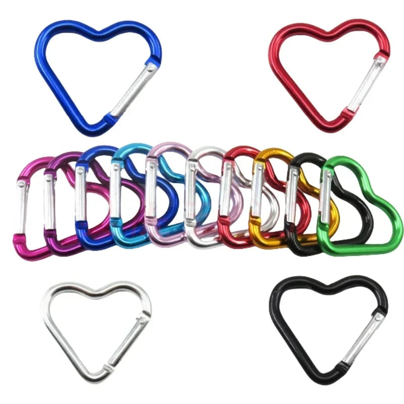 Heart Shape Keychain Clip