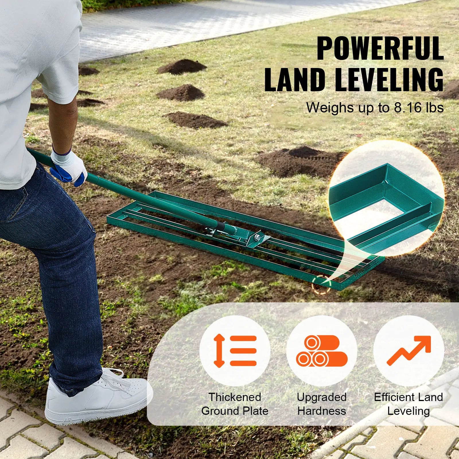 Lawn Leveling Rake