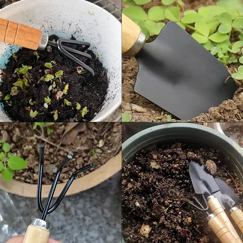 Three Piece Mini Gardening Tool Set