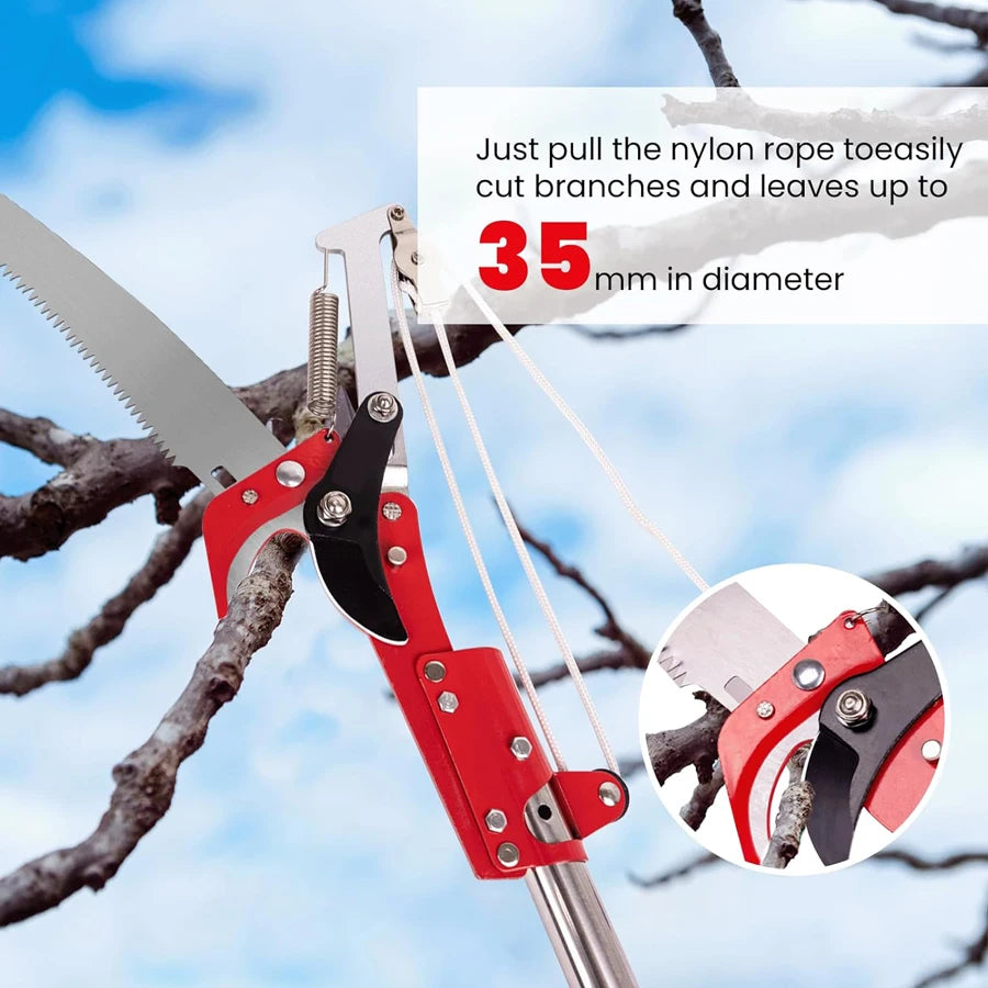 High Altitude Pulley Pruning Scissors
