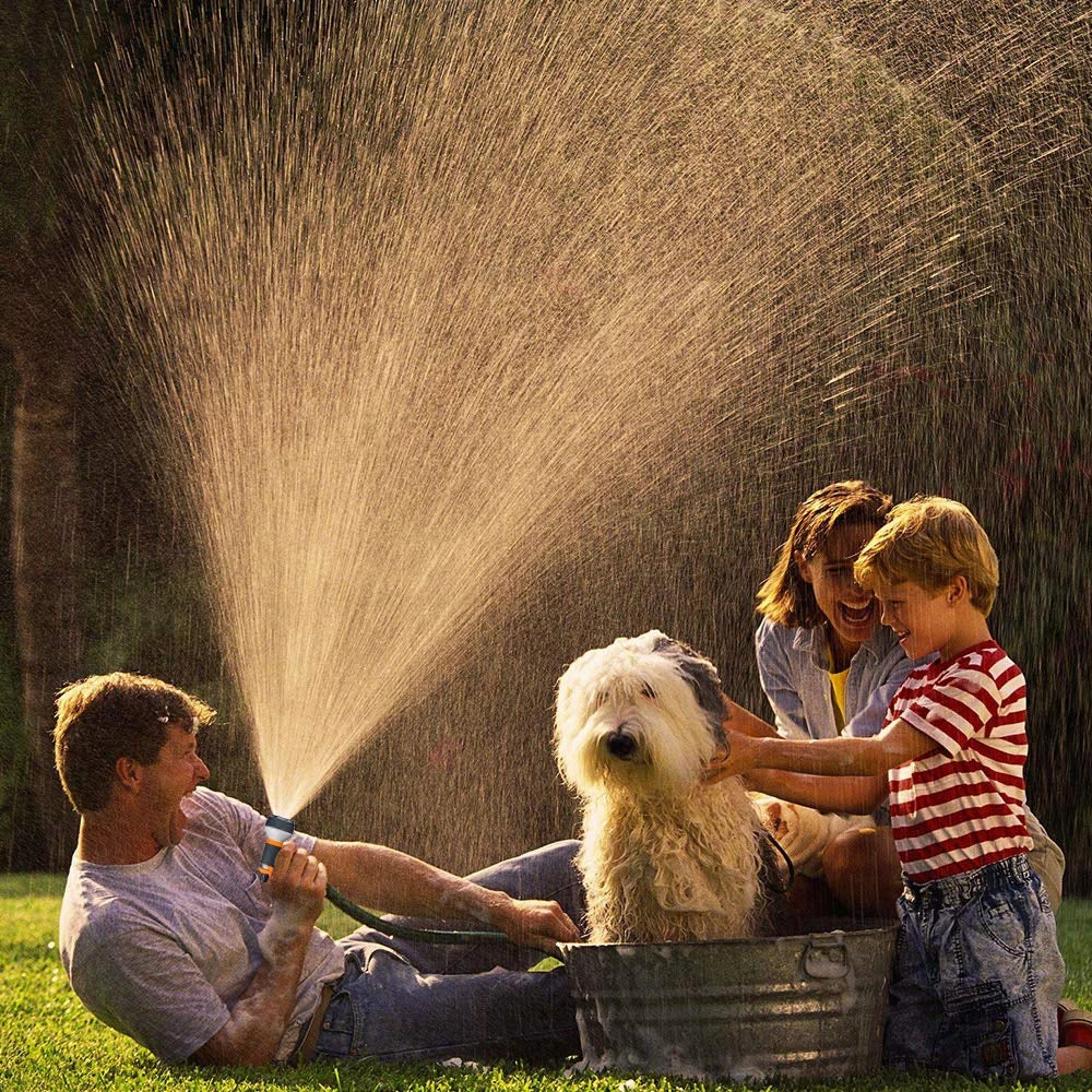 1-2Pc Watering Gun Garden 8 Modes High Pressure Sprayer