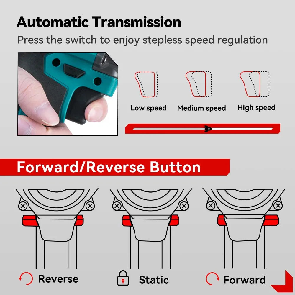 Brushless Electric Impact Wrench