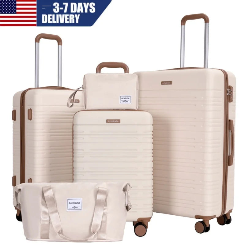 3-Piece Luggage Suitcase
