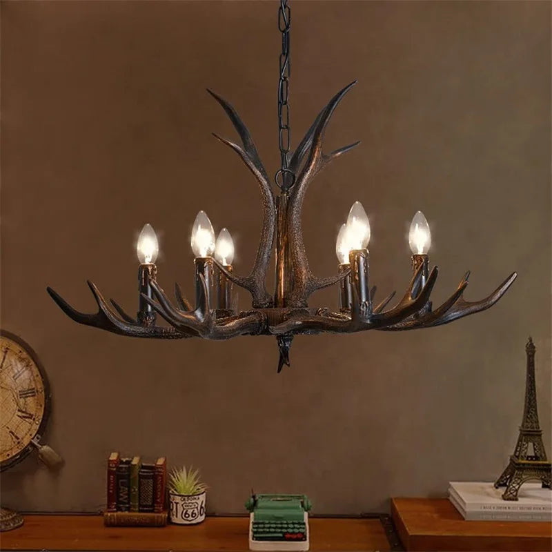 Nordic Antler Pendant Light
