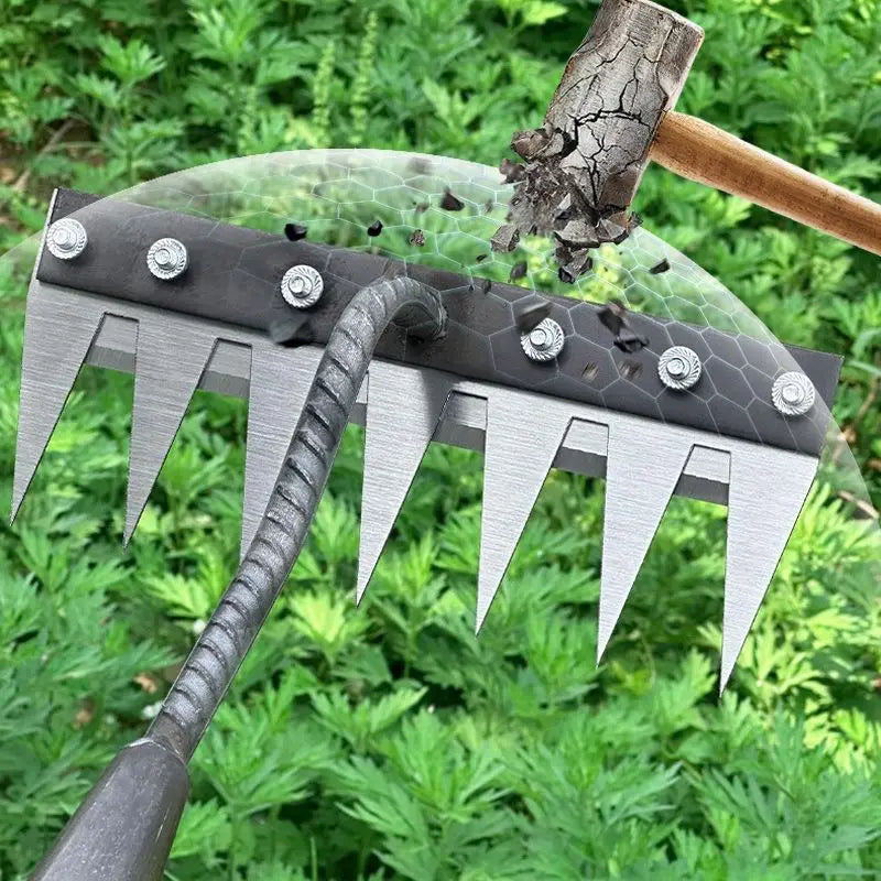 Soil Loosening Weeding Tool