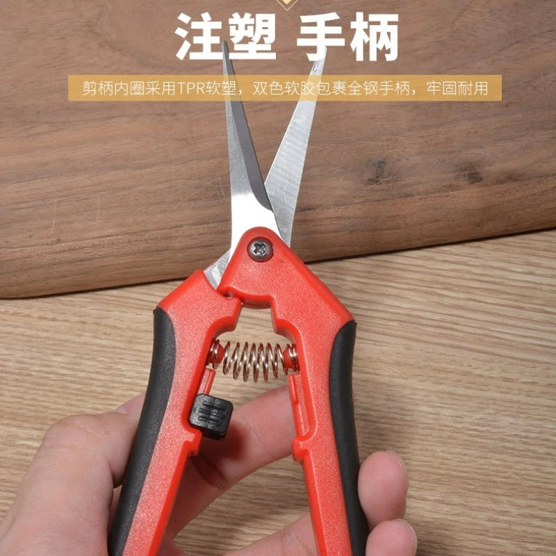 Powerful garden pruning scissors