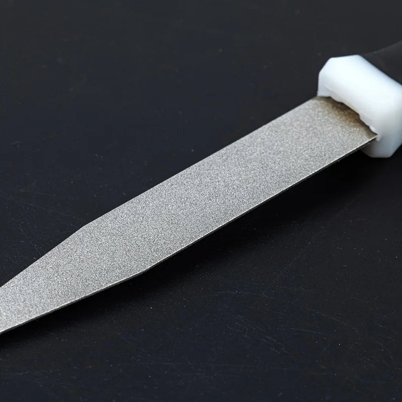 Diamond Sharpener Sharpener Metal Double Sand File Scissors