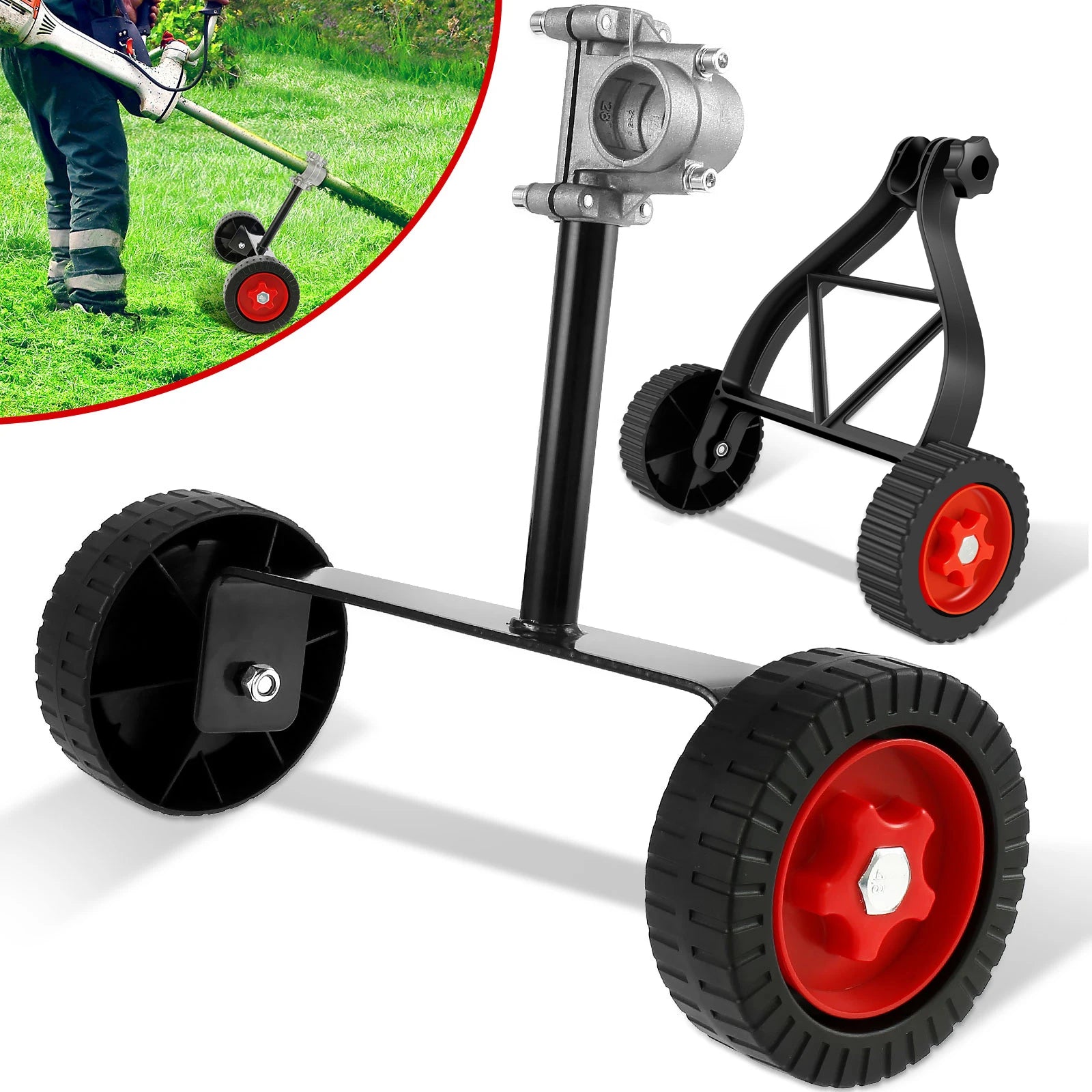 Universal Lawn Mower Support Wheel