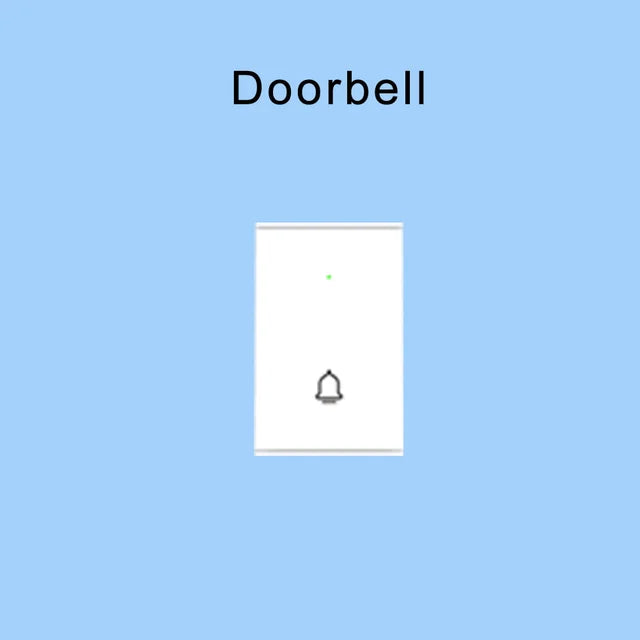 TAIBOAN 433MHz Home Burglar Alarm Host Accessories Wireless Link Smoke Sensor Door Magnetic Water Leak Detector Doorbell RFID
