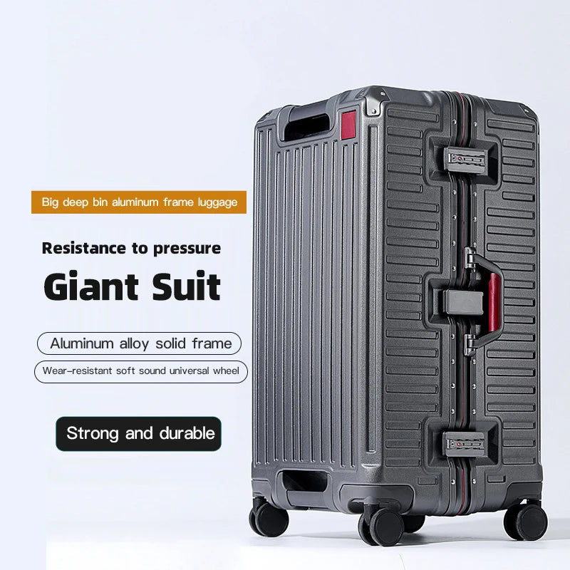 Men Carry-On Aluminum Luggage