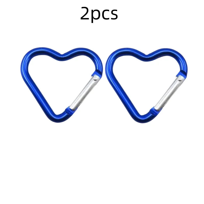 Heart Shape Keychain Clip