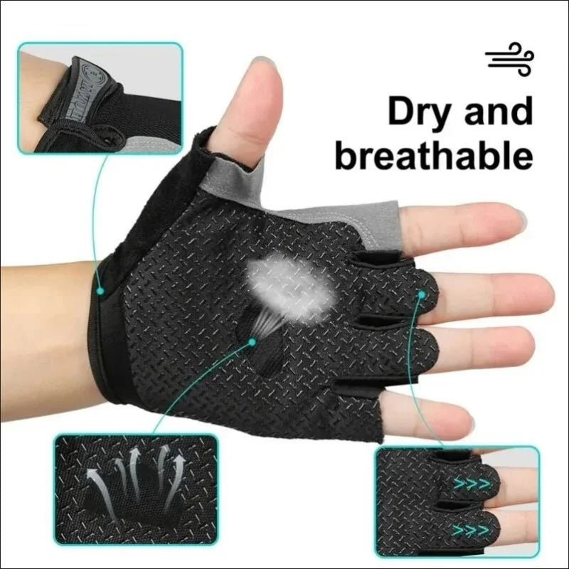 Fingerless Cycling Gloves
