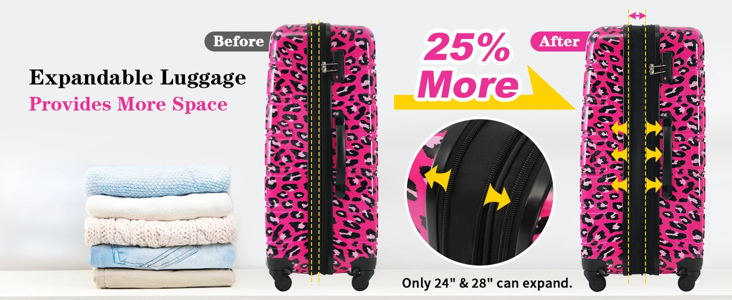 3 pcs Hardshell Luggage