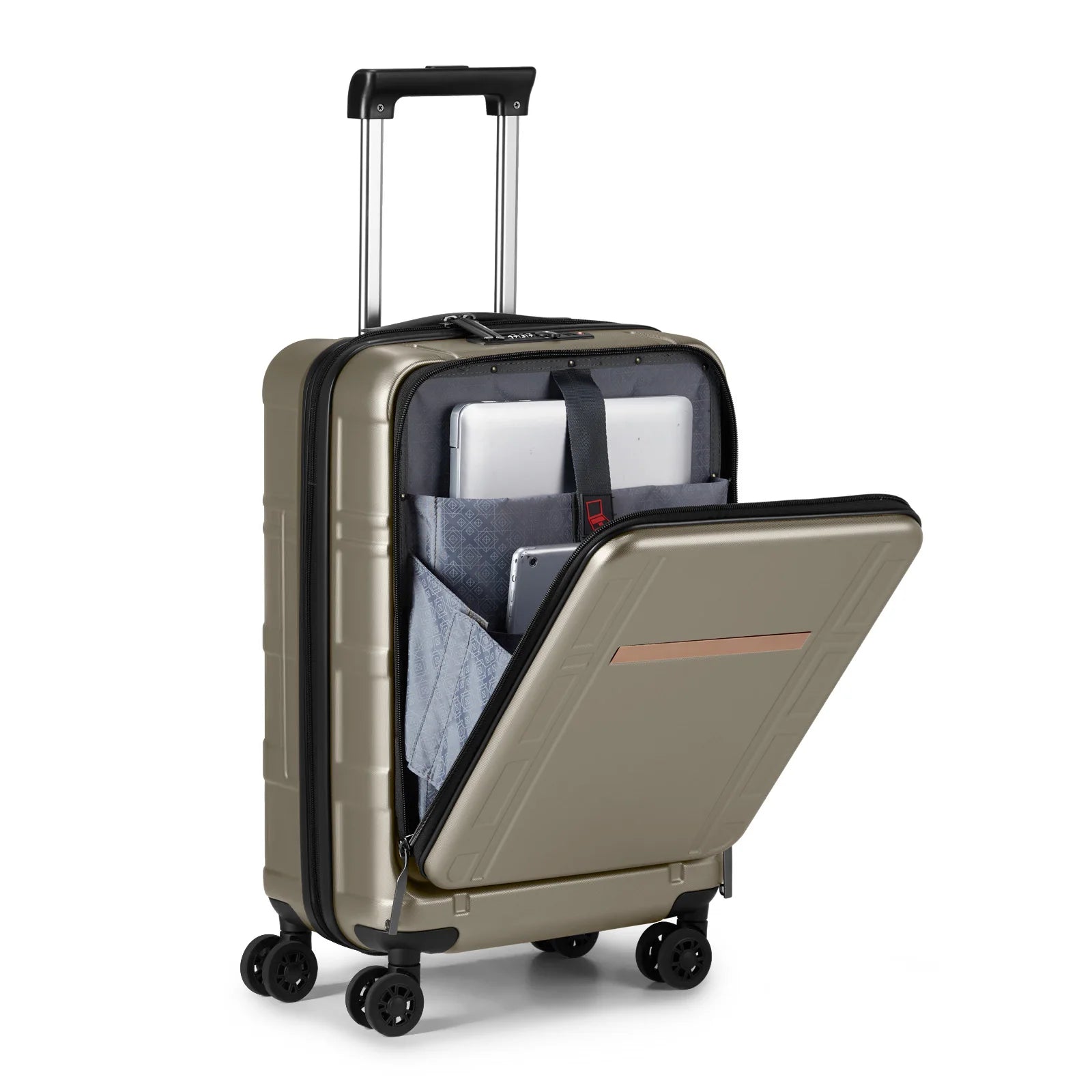20 Inch Luggage with Front Compartment