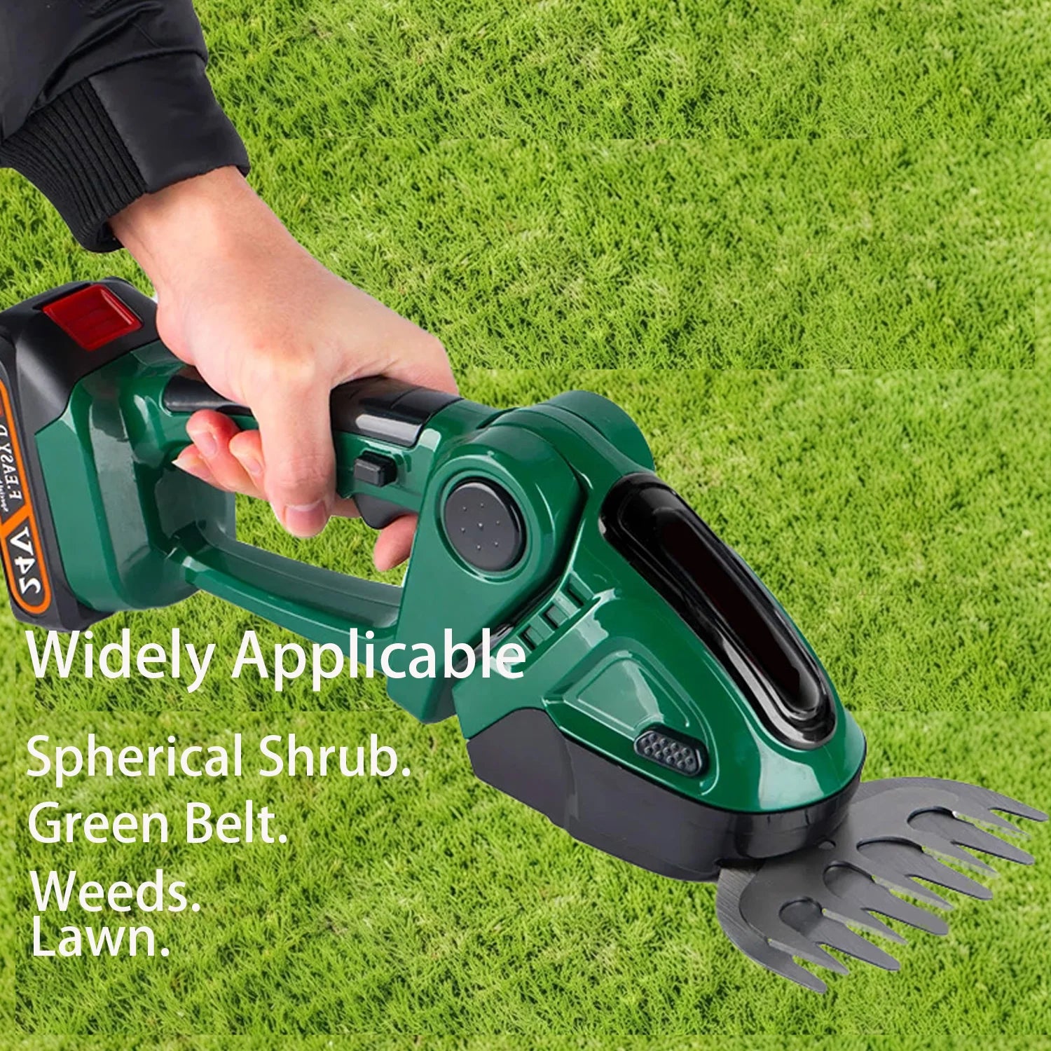 2in1 Cordless Electric Hedge Trimmer