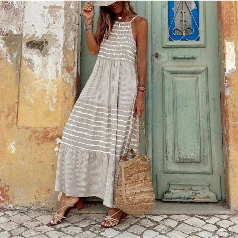 Women's Boho Maxi Dress