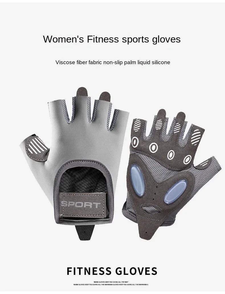 1 Pair Gym Body Building Training Fitness Gloves