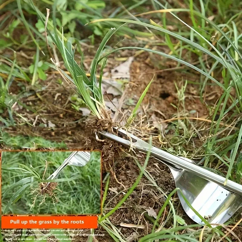1pc Stainless Steel Manual Weed Puller