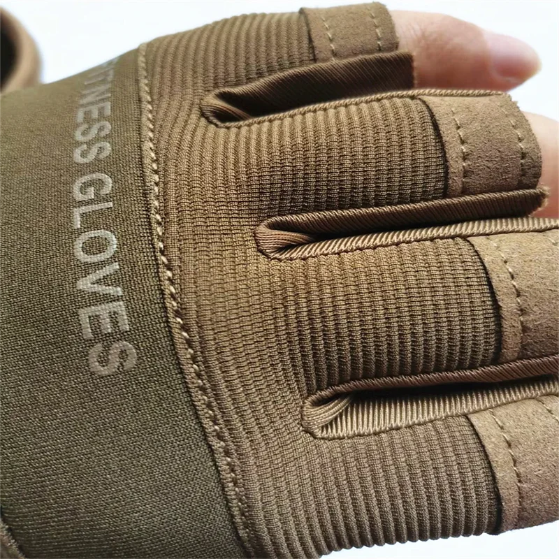 Half Finger Bodybuilding Gym Gloves