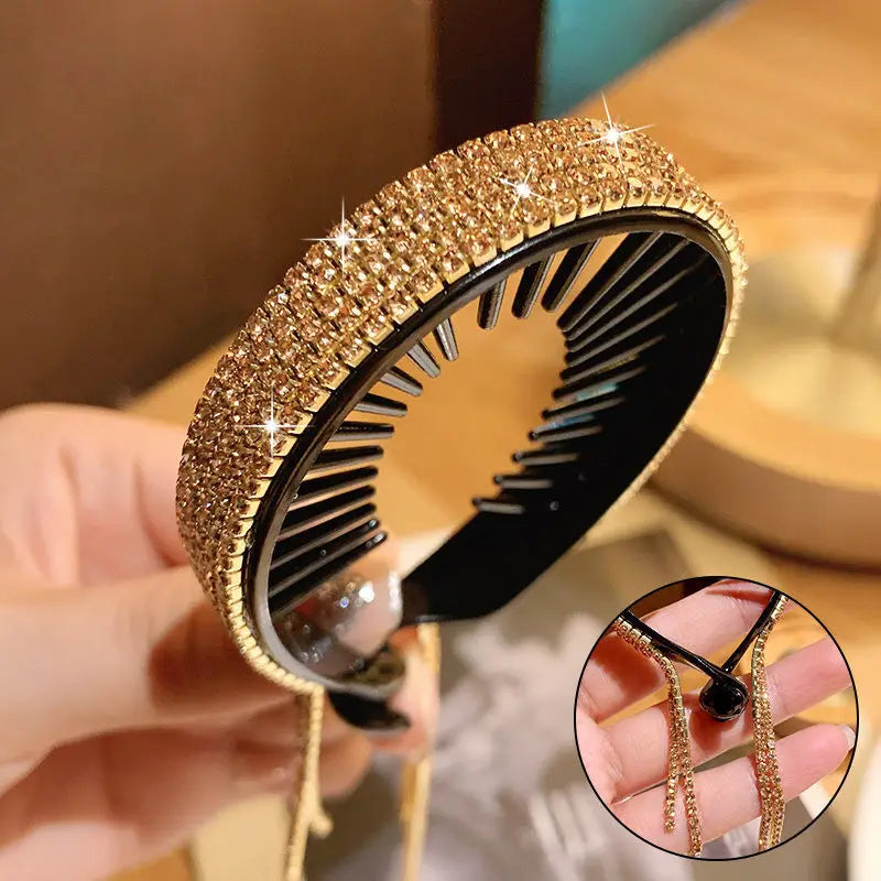 Rhinestone Hair Claw Clip