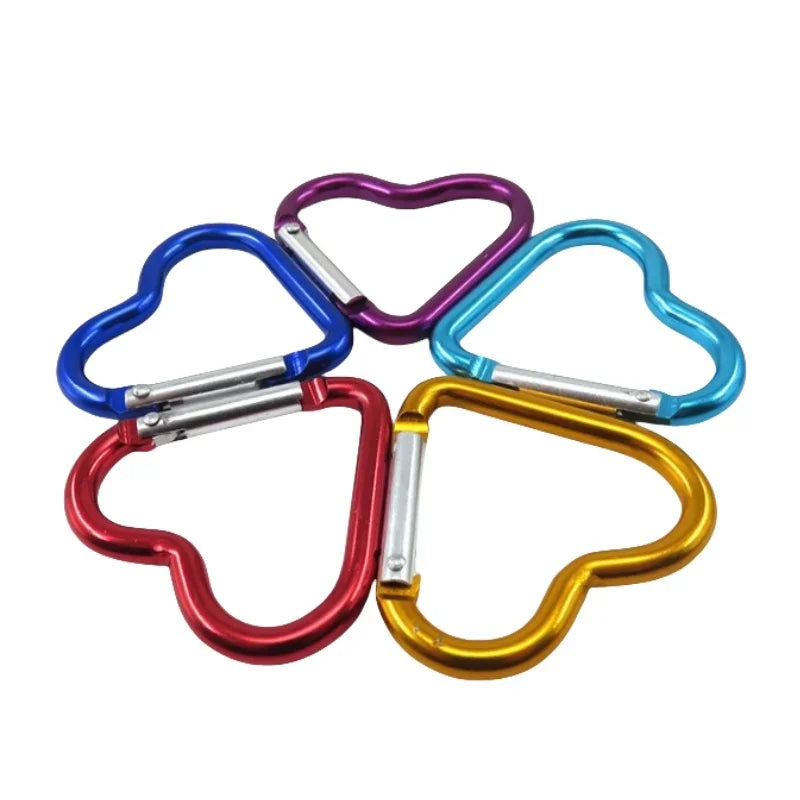 Heart Shape Keychain Clip