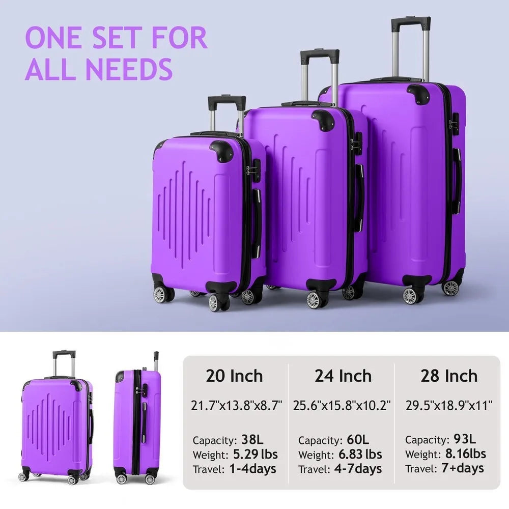 3 Piece Carry-On Set