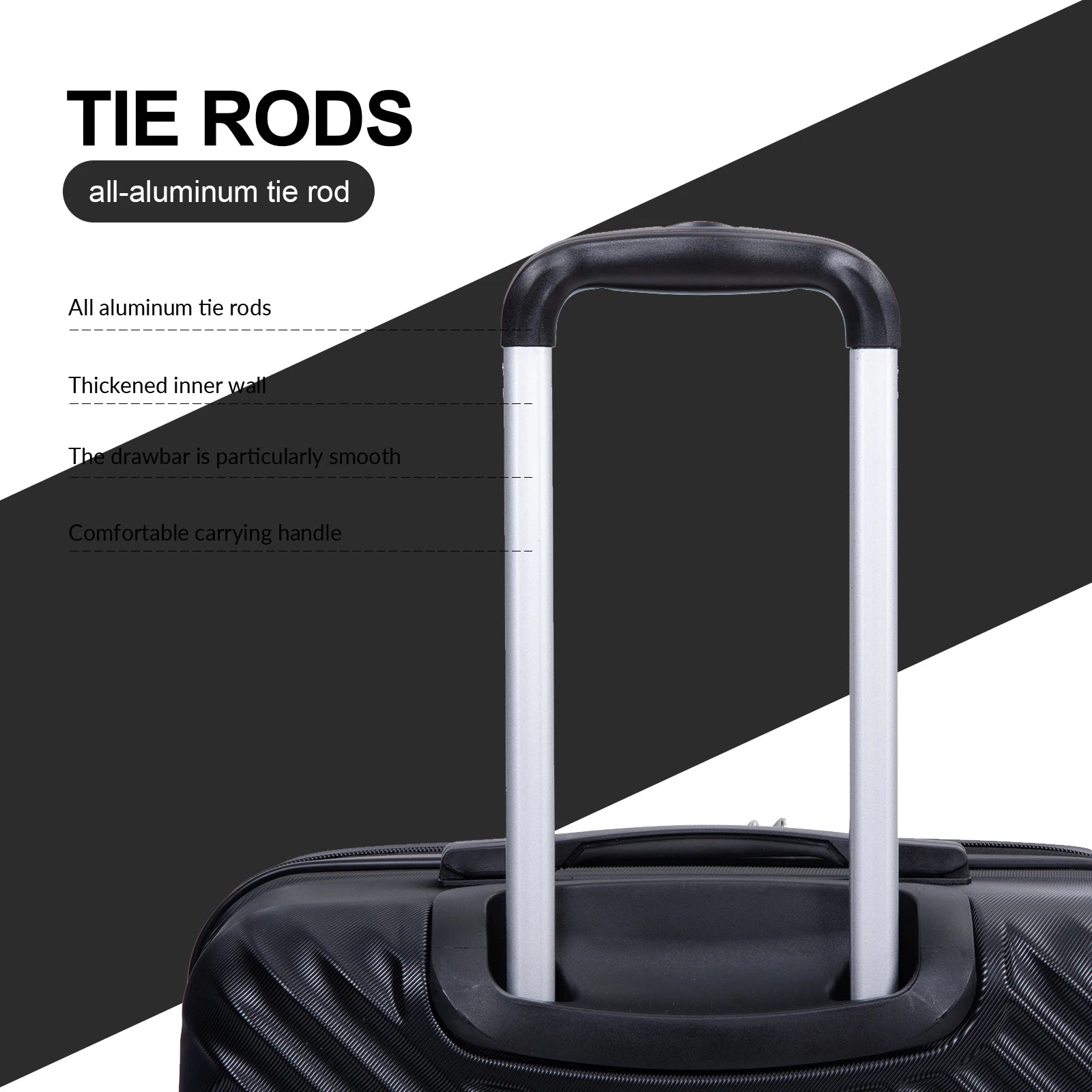 Luggage 3 Piece Suitcase Set