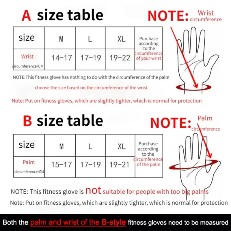 1 Pairs Weightlifting Training Gloves