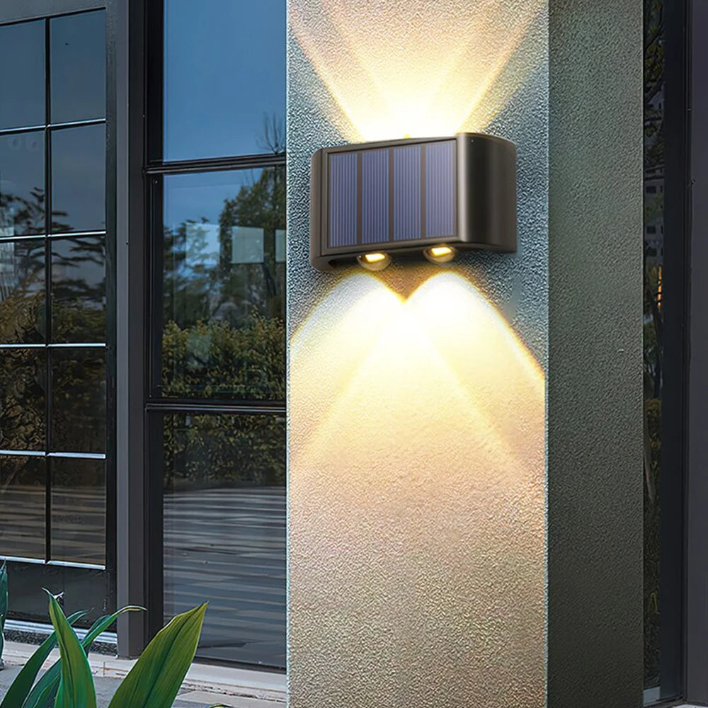 Outdoor Solar Wall Lamp