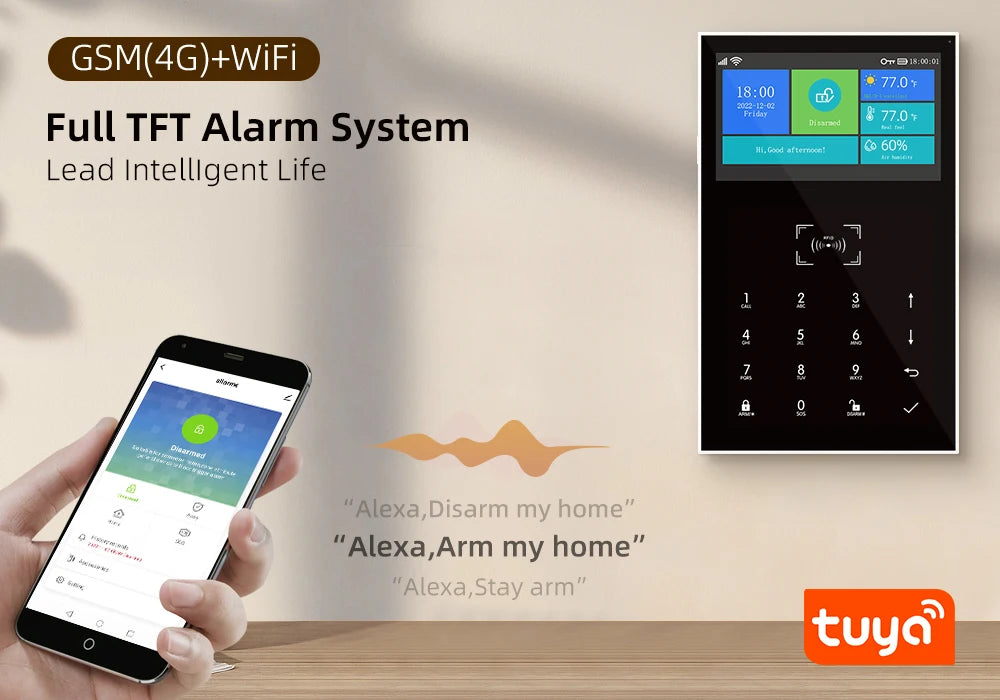 Security Wifi GSM Alarm Systems