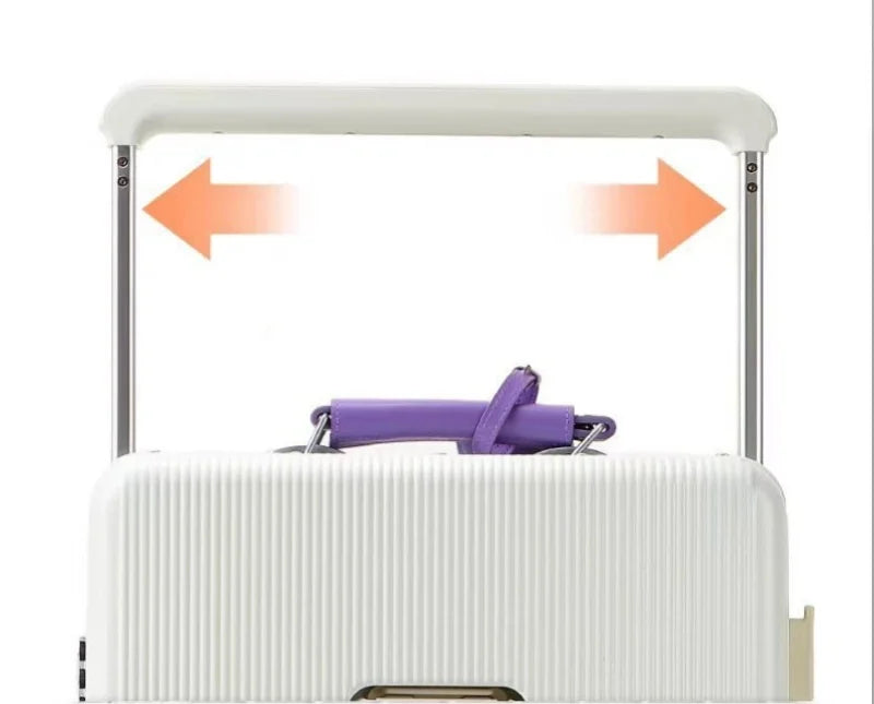 Front Opening Suitcase