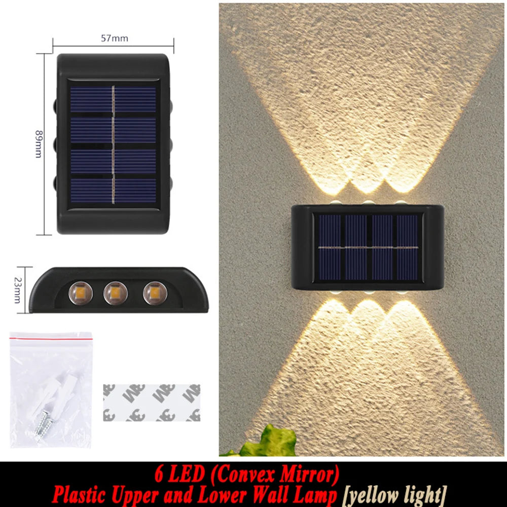 Outdoor Solar Wall Lamp