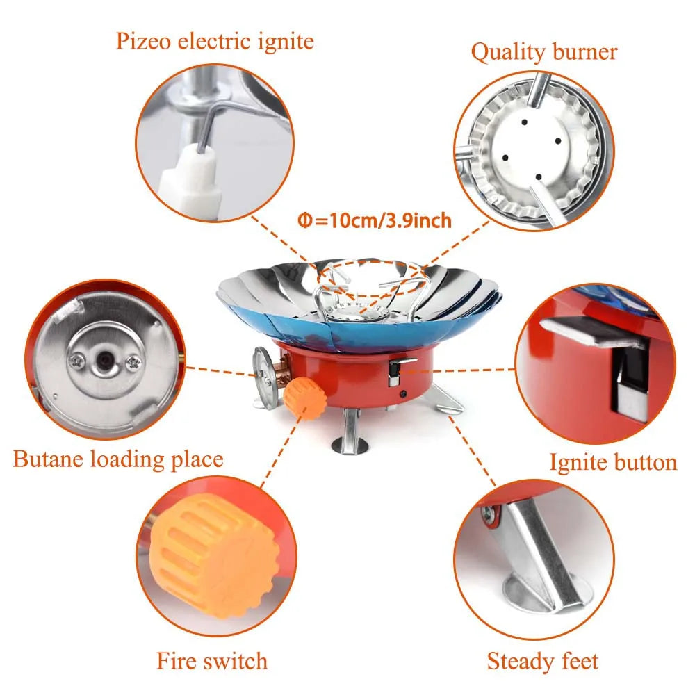Windproof Portable Outdoor Camping Stove