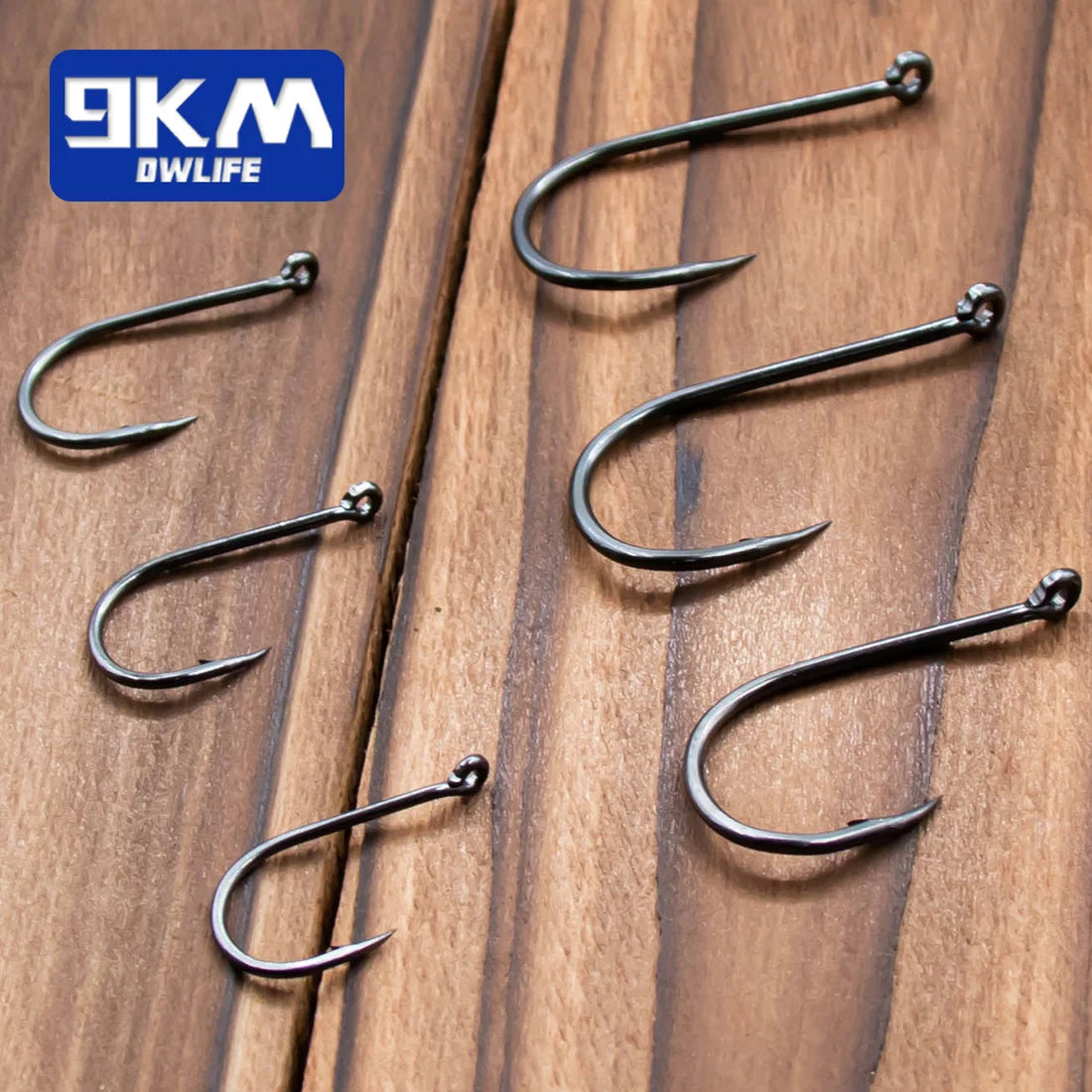 9KM Steel Fishing Hooks